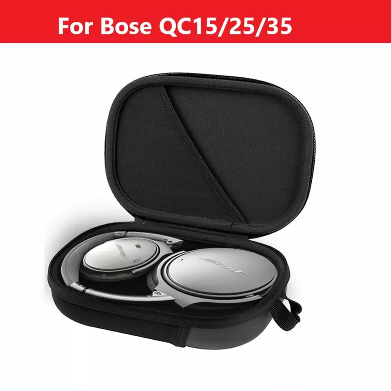Estuche de transporte de EVA duro, caja protectora de almacenamiento, bolsa para auriculares Bose QuietComfort QC25 QC15 QC2 45 35 25 3 2 15 QC45 QC35 AE2
