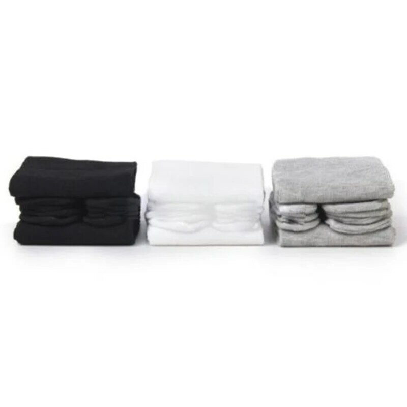 Calcetines de fibra de bambú para hombre y mujer, medias de dos dedos, chanclas negras, sandalia Ninjia dividida, color blanco, 1 par