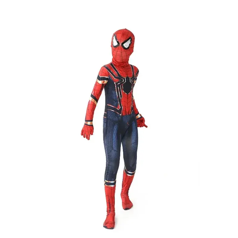 Nowy Miles Morales z dala od domu przebranie na karnawał Zentai kostium superbohatera Spandex kombinezon dla dzieci na zamówienie