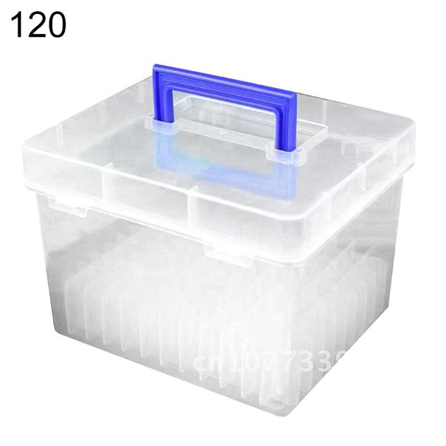 Transparent Marker Pens Storage Box Container Art Craft Tray Office Desk Organizor Home School Students Study Supply
