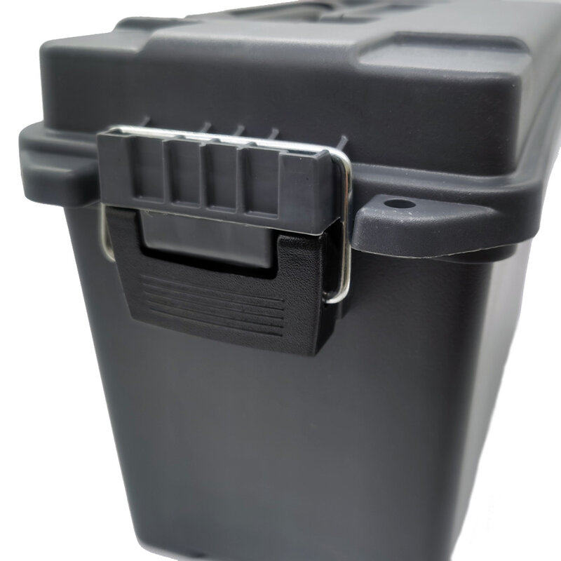 พลาสติกกล่องกระสุนทหารสไตล์เก็บกระสุนสามารถน้ำหนักเบาที่มีน้ำหนักเบากระสุนอุปกรณ์เสริม Crate เก็บยุทธวิธี Bullet กล่อง