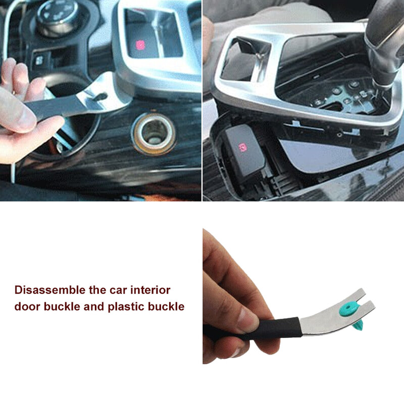 1PC Car Interior Clip Panel Trim Installation Removal Tool Stainless Steel Pry Plate Conversion Installation Tool