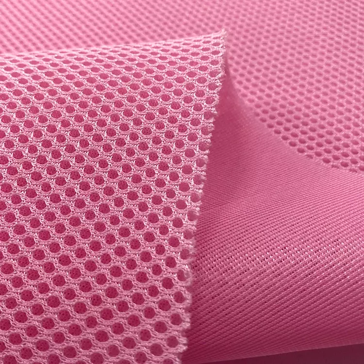 Tkanina siatkowa 3D na metr do fotelików samochodowych dekoracyjne Diy szycia puszystego oddychająca tkanina zwykłego miękkiego czarnego poliestru