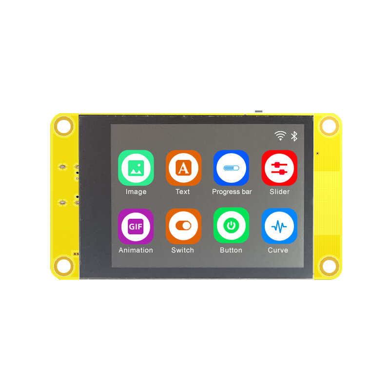 ESP32 Arduino LVGL Placa de desarrollo WIFI y Bluetooth 2,2 "240*320 pantalla de visualización inteligente, módulo LCD TFT de 2,2 pulgadas