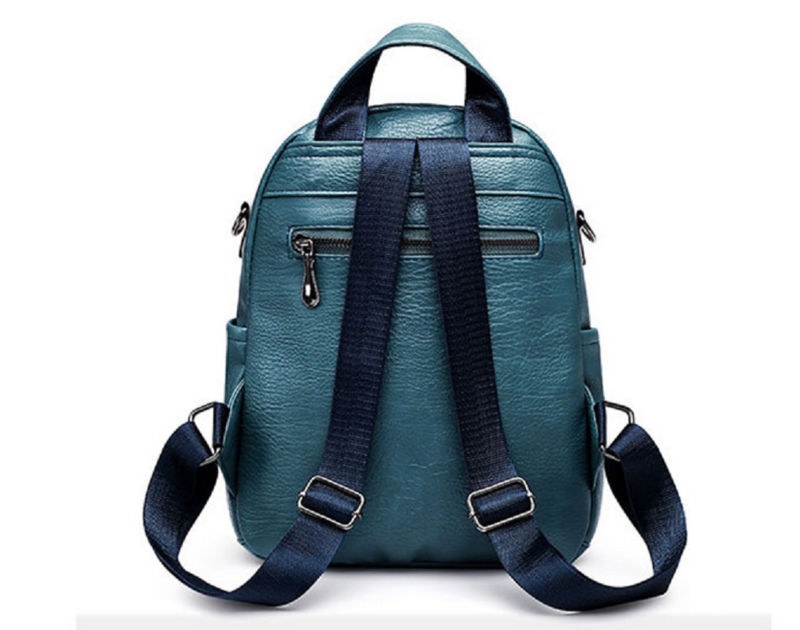 Nowa moda o dużej pojemności PU skórzany plecak damski plecak podróżny wysokiej jakości szkolne torby na ramię dla plecaki dla dziewczyn
