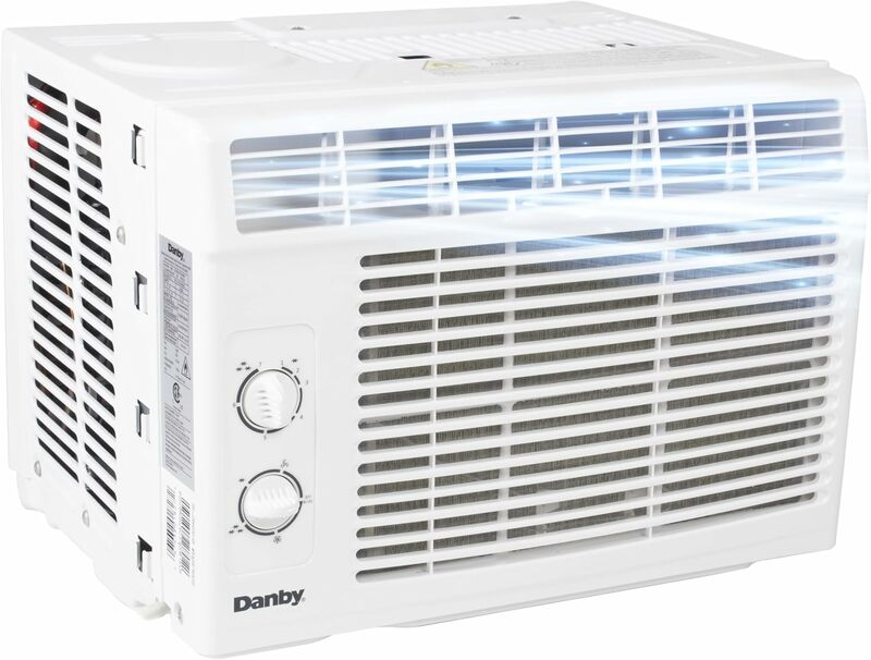 Nieuwe Dac050mb1wdb 5,000 Raam Airconditioner, 2 Koeling En Ventilator Instellingen, Eenvoudig Te Gebruiken Mechanische Draaibediening
