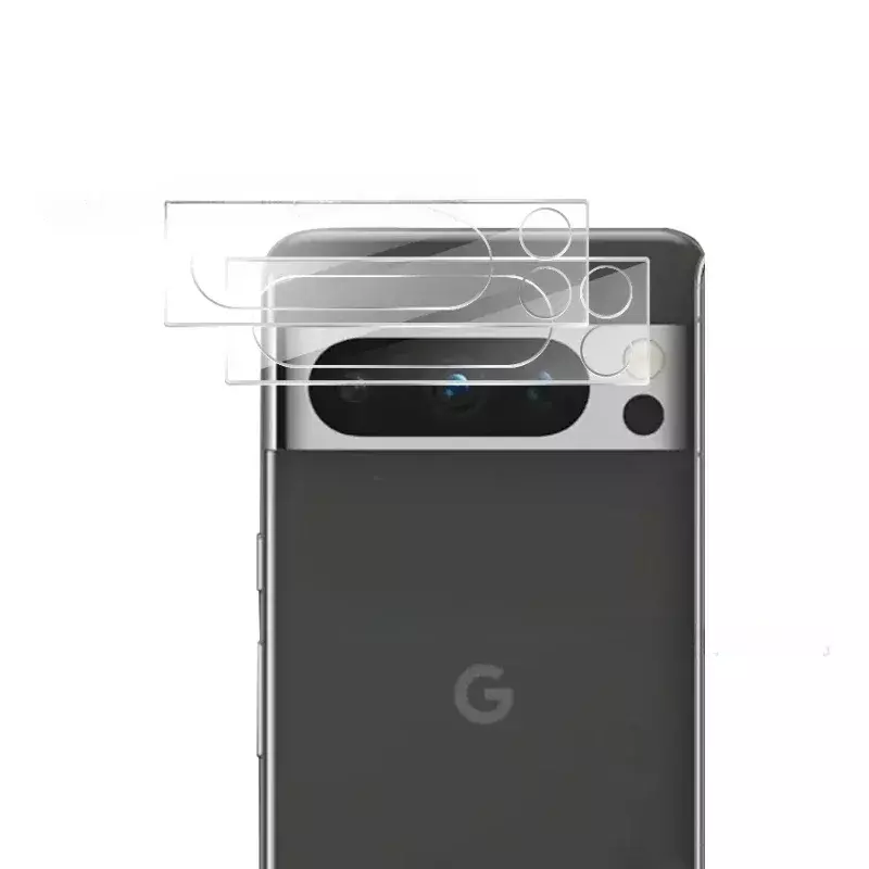 3d câmera lente protetor para google pixel 8 pro, filme de vidro temperado para câmera traseira