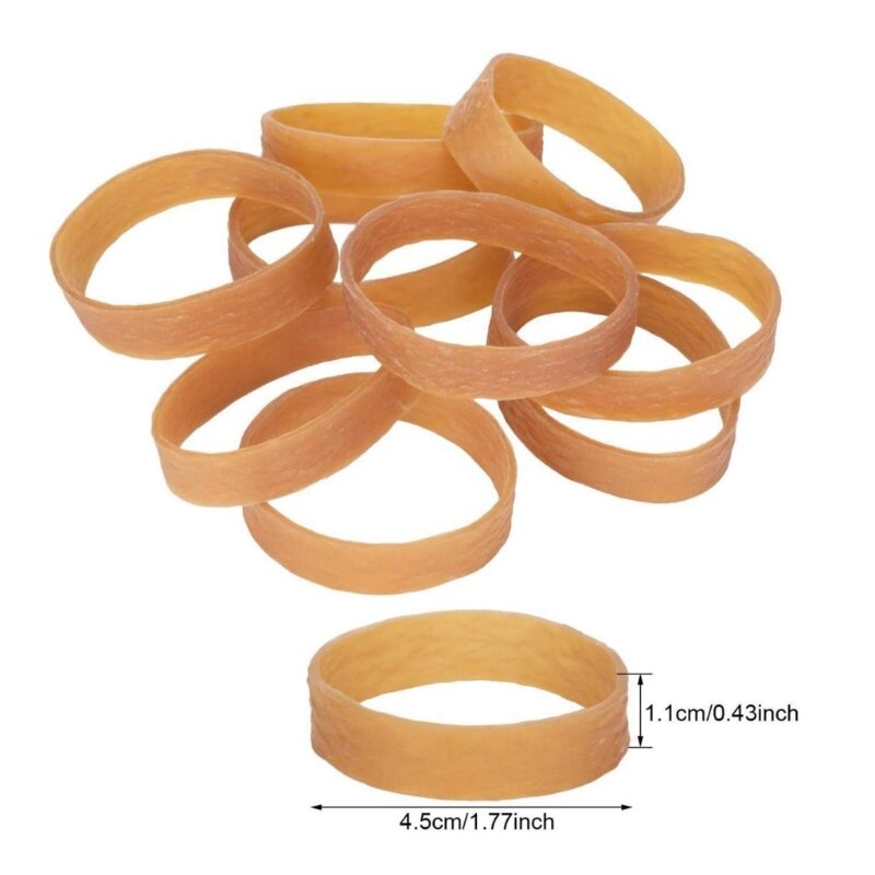 20/50Pcs Snowboard Brake Sports Brake Retainers Rubber Band Widened Rubber Rings