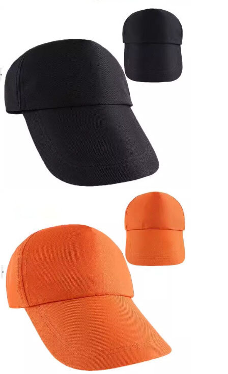Boné de beisebol impresso personalizado do logotipo, chapéu do trabalho do pára-sol, protetor solar elegante pico publicidade chapéu, chapéu do curso DIY