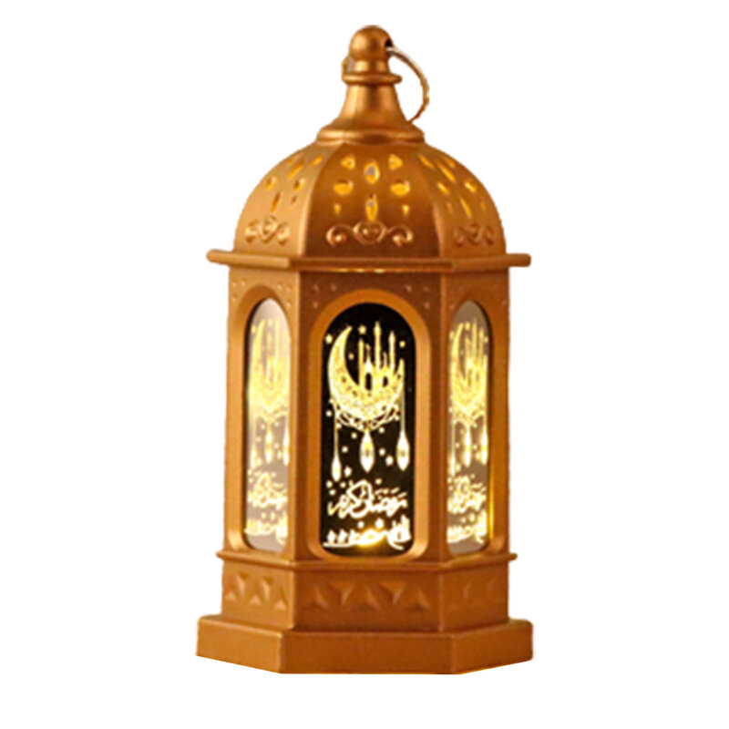 Lanterne de décoration Eid Mubarak, lumières LED portables 216.239., lanterne pour ornements d'intérieur et d'extérieur