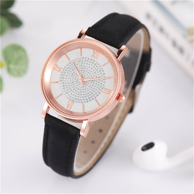 Jam tangan kuarsa wanita merek mewah baru 2024 jam tangan kasual Dial baja tahan karat jam tangan wanita hadiah jam Relojes Para Mujer