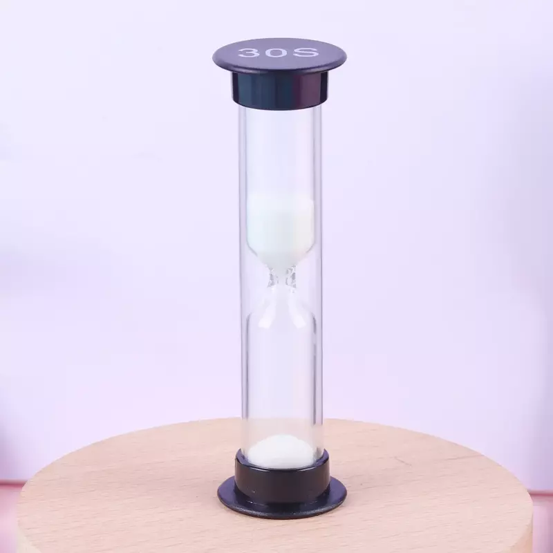 6 Pieces/set Hourglass 30S/1/2/3/5/10 Minutes Sand Table for ChildrenGift Home Decoration Clock Timer Clocks Decor Garden