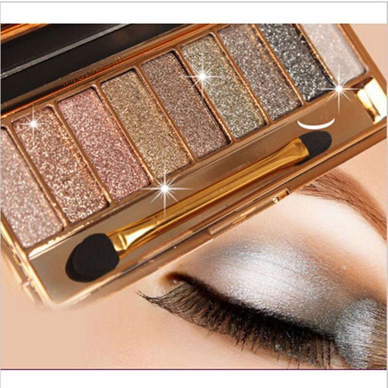 9 Colors Fashion Eyeshadow Palette Matte Eyeshadow Glitter Eye Shadow Makeup Cosmetics For Women Professional Makeup Wholesale