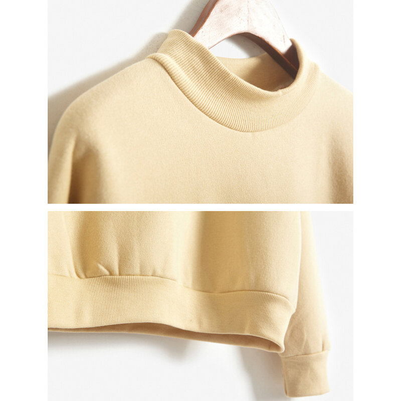 Einfarbiges Sweatshirt Material von guter Qualität, geeignet für Neujahrs geschenke