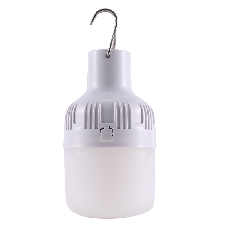 Outdoor Solar Light Bulb With Hook IP65 Garden Courtyard Light Emergency Energy Saving Camping Light Bulb