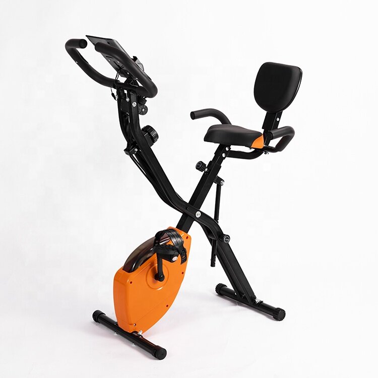 Magnetic Fitness Exercício Bikes, Mini Home Gym, Indoor Cruz Dobrável Trainer Bike, Bicicleta do esporte, 2022