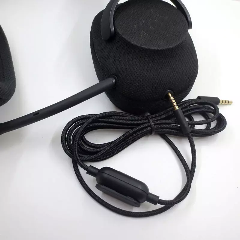 สายสายลำโพงหูฟังแบบพกพาสำหรับ G433 Logitech/G233/G Pro/G Pro X อุปกรณ์เสริมชุดหูฟังคุณภาพสูง
