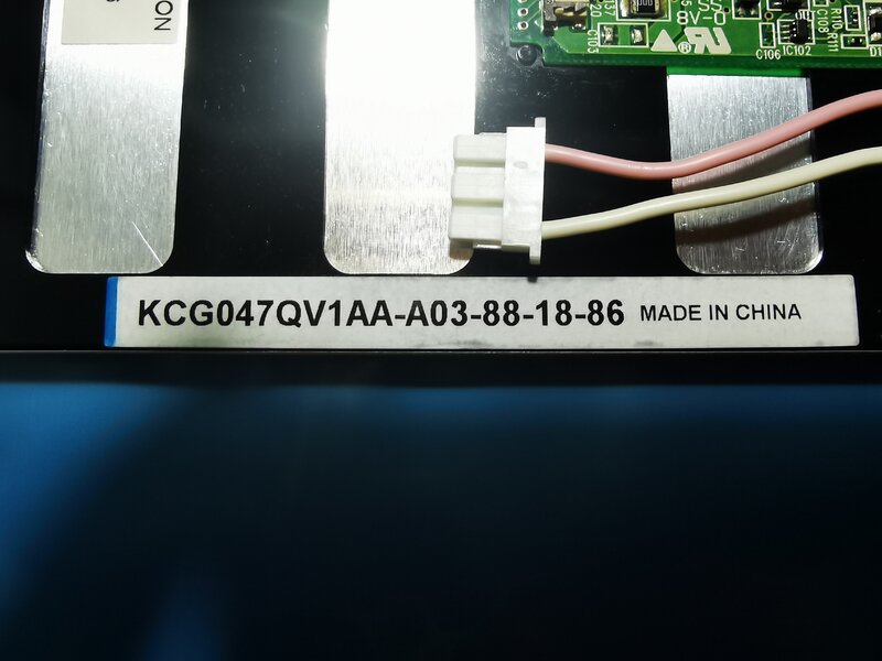 Original KCG047QV1AA-A03 LCD tela, 4,7 ", em estoque