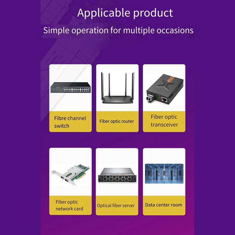 Módulo Gigabit Fiber SFP, Compatível com Vários Tipos de Interruptores, Único Modo, Fibra Dupla, 40km, LC, 1310Nm, 1.25G
