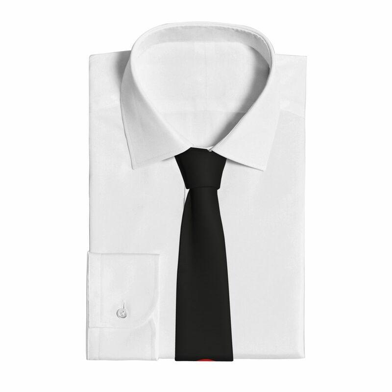 Галстук для мужчин формальный узкий галстук Классический мужской галстук с символом демона Lilith Свадебный галстук для джентльмена узкий