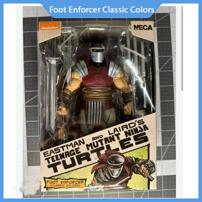 New In Stock Neca Foot Enforcer Classic Colors Anime Action Figure Figurine Statue Model Collection Doll Kid Toy Gifts