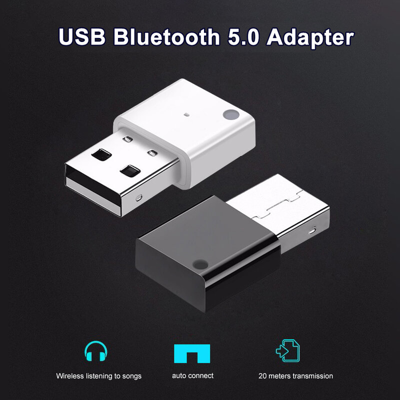 USB-адаптер мини беспроводной Bluetooth 5,0 5,3 передатчик приемник для автомобильного радио MP3-плеера беспроводной аудио адаптер для мыши усилитель