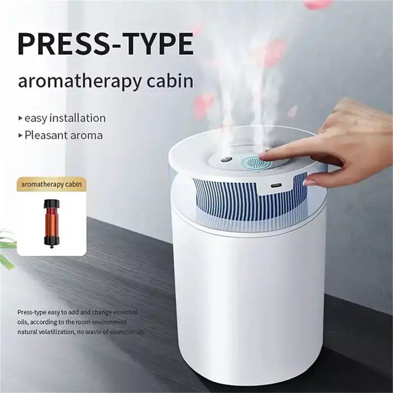 Double Spray Aroma Diffusers Humidifier Aromatherapy Machines Essential Oil Light Up Diffuser for Kids Yoga Office Desktop 2.5L