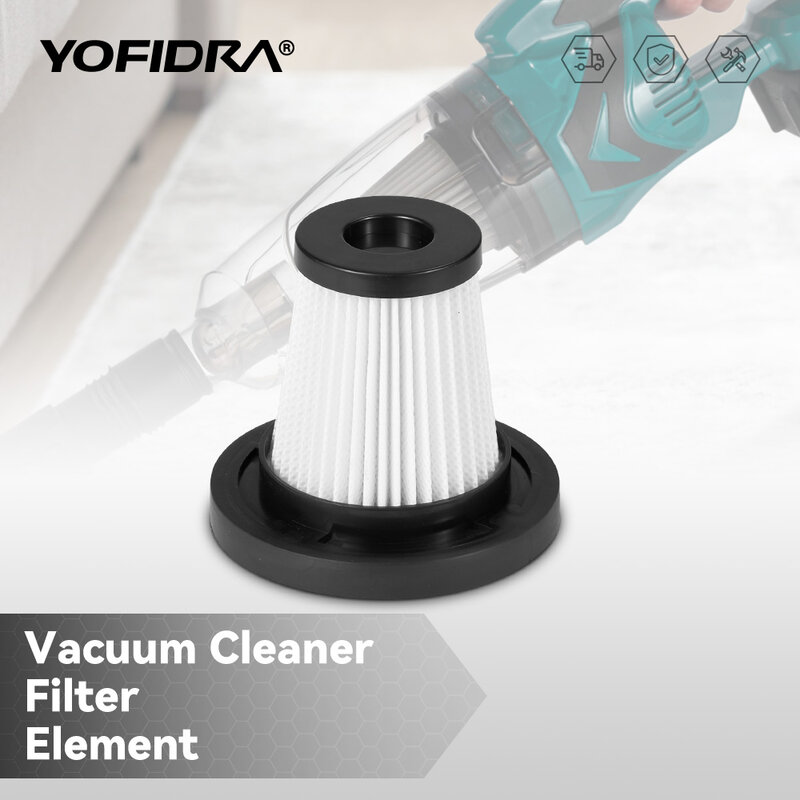 Yofidra-Aspirador elétrico sem fio, elemento filtrante, acessório aspirador