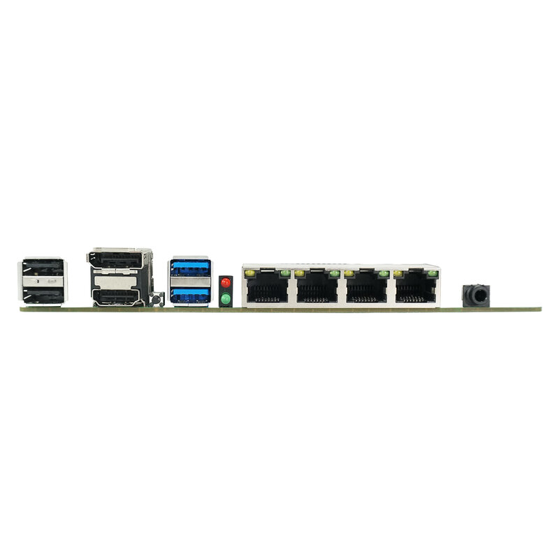 BKHD-placa base NAS N100 DDR5, 6 x SATA3.0, 2,5G, Nics Mini ITX, 17x17CM, 2 x M.2 para servidor de almacenamiento de enrutador suave
