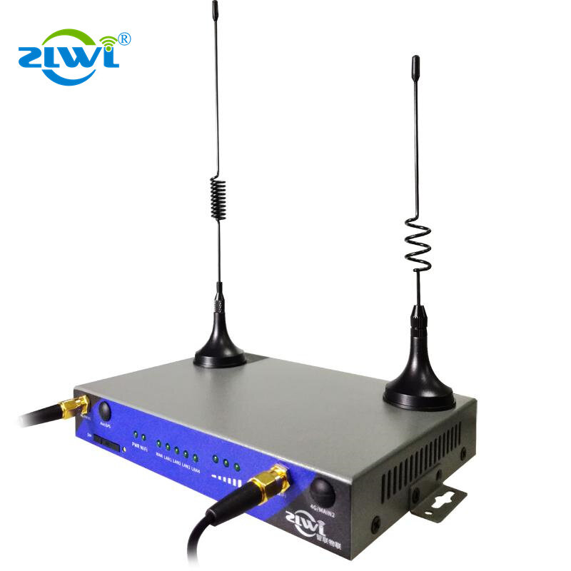 Chilink ZR5000 M2M przemysłowy Router modemu 3G 4G LTE z portami Gigabyte Vpn Wifi gniazdo karty Sim szeregowy RS232 RS485