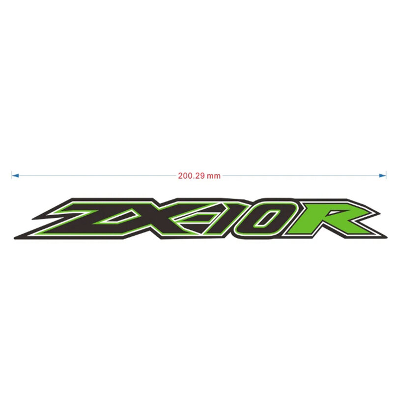 Untuk Kawasaki Ninja ZX-10R ZX10R ZX 10R bantalan tangki Fairing cangkang tubuh atas dekorasi stiker Decal motor Gas lutut