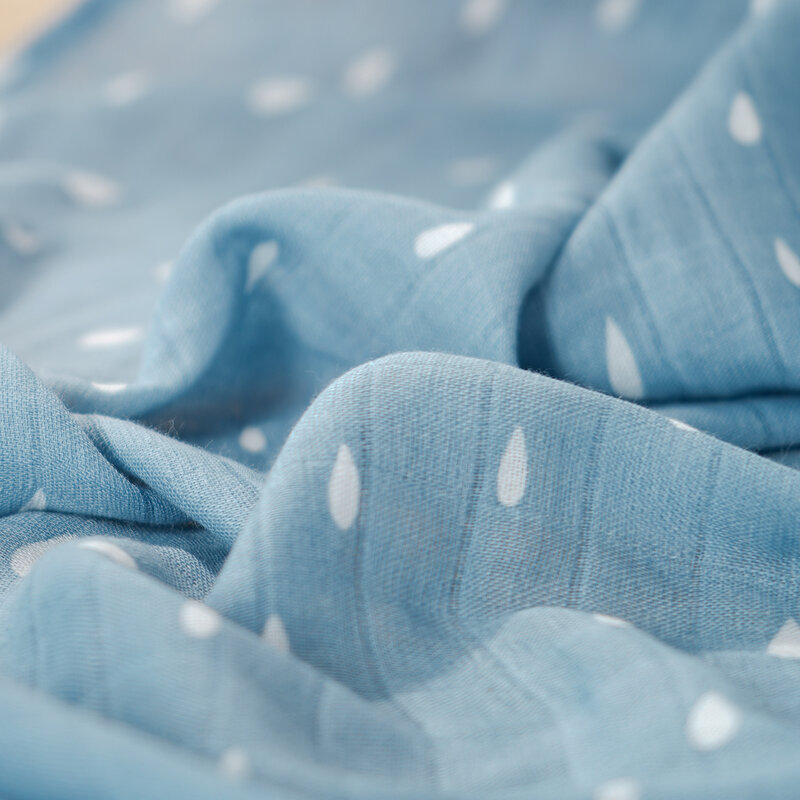 Kangobaby-Conjunto cobertor de swaddle musselina algodão bambu bebê, envoltório de recém-nascido, colcha infantil, novo, minha vida suave, 120x110cm, 2 peças, 2024