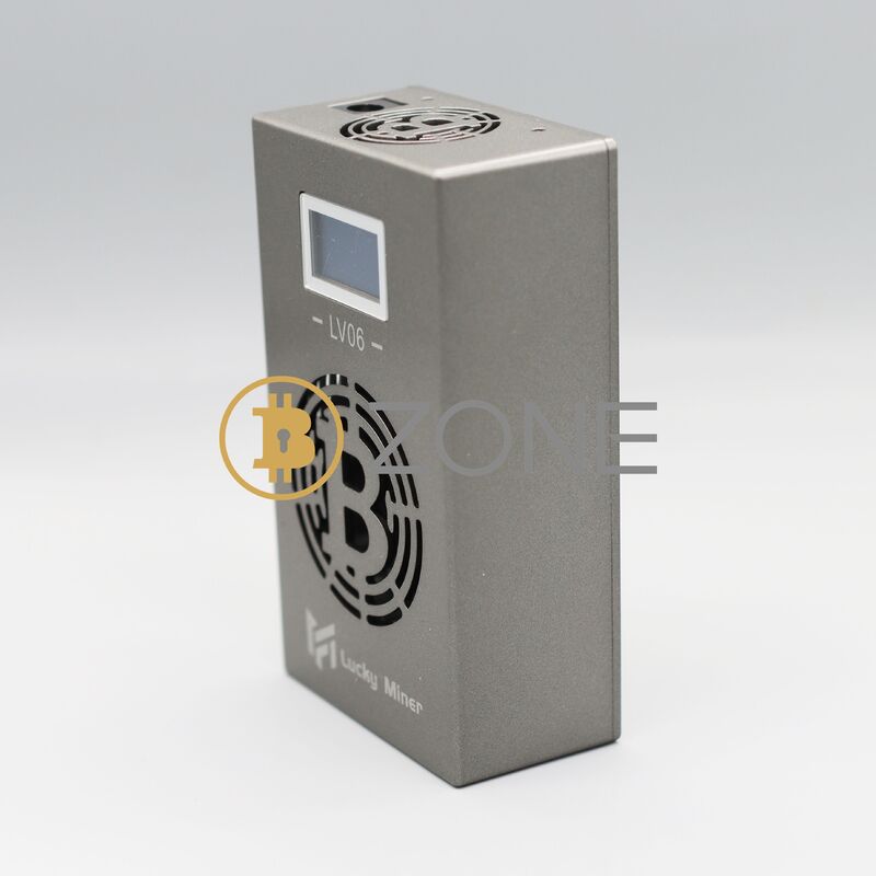 Stille Bitcoin Mijnwerker Lucky Miner V6 500 G/s Met Bm1366 Asic Chip Low Noise Thuisgebruik Btc Mining Machine