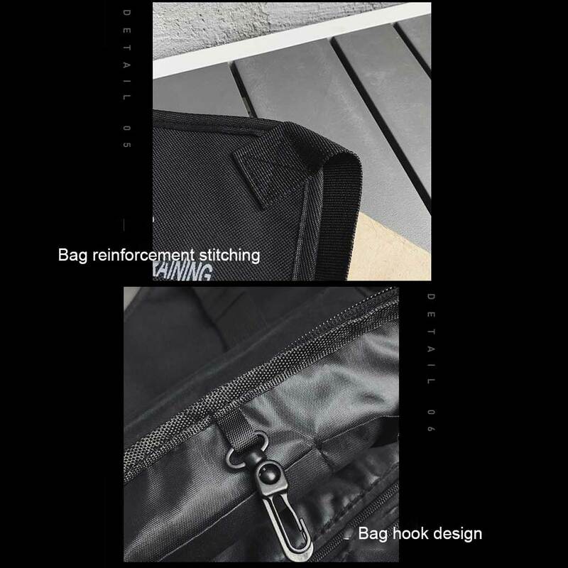 Chest Bag Waist Bag Hip Hop Streetwear Large Capacity Sports Casual Tactical Vest Bags for Men Women