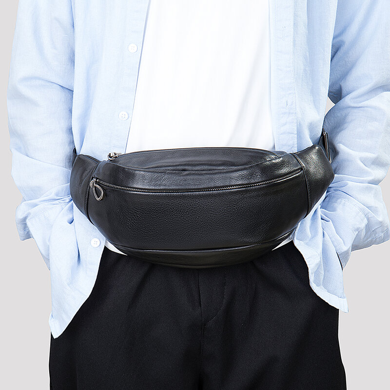 MVA الخصر حزمة الذكور فاني حزمة عادية جلد طبيعي الخصر حقيبة الرجال حزام حقائب للهاتف المحمول موضة الكتف حقيبة الزوج