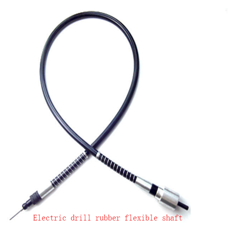 Alat Gerinda sudut putar 6mm, batang fleksibel cocok + 0-6.5mm Handpiece untuk alat putaran listrik poros fleksibel gaya Dremel 1 buah