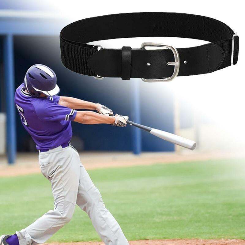 Cinturón de béisbol y Softball ajustable Unisex, banda para la cintura, mano de obra fina, azul