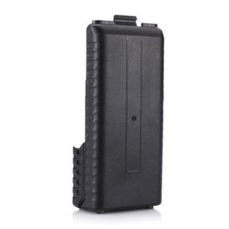 Carcasa para Walkie Talkie BaoFeng UV5R UV5RE Plus, caja de batería extendida, color negro, 6x AA