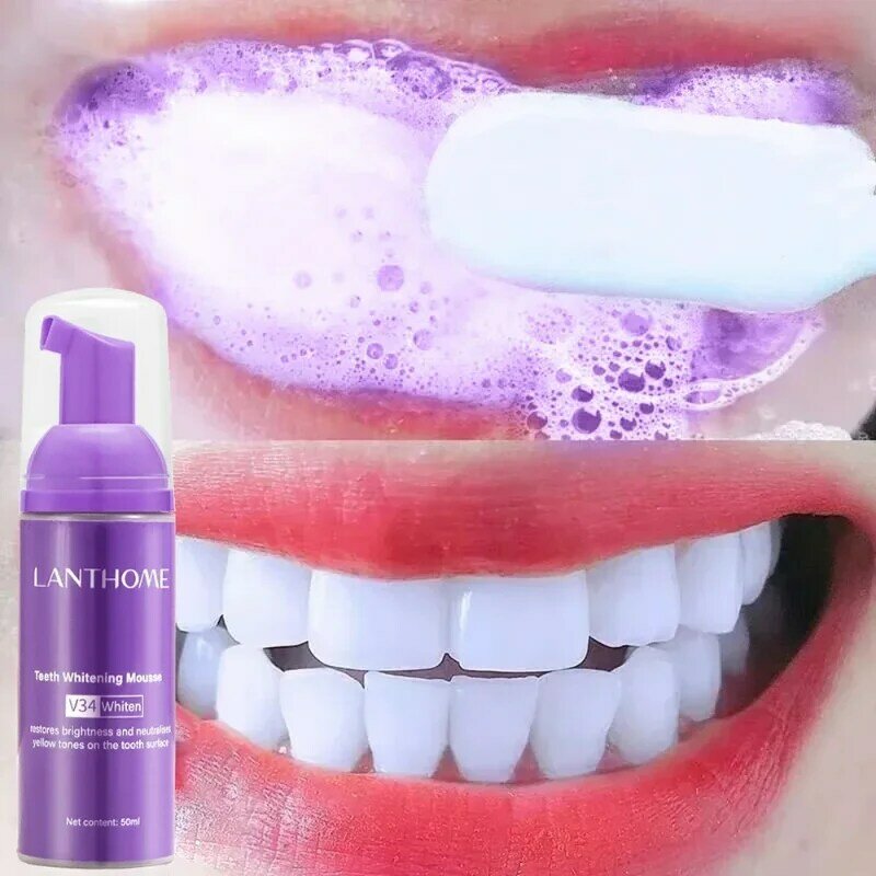 V34 Smilekit Whitening Toothpaste Remove Stains To Reduce Yellowing Of Teeth Take Care Of Your Gums Freshen Your Breath