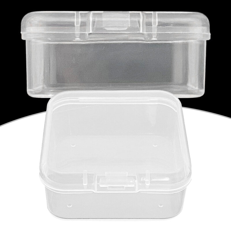 For Anglers Storage Box Fishing Bait Box For Anglers Portable Transparent 1pc 4.5*4.5*2cm Bait Box Bait Storage For Anglers