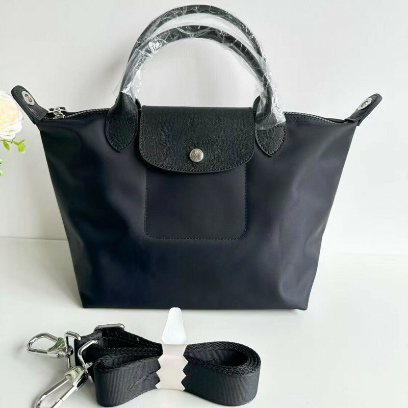 New Ladies Diagonal Backpack Thickened Nylon Bag Dumpling Bag Waterproof Oxford Cloth Bag Handbag Bag Fashion