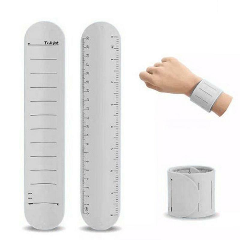 Wrist Notes Silicone Wearable Memo Reminder To Do List Bracelet For Schedules Plans Goals Events Lists And Appointments