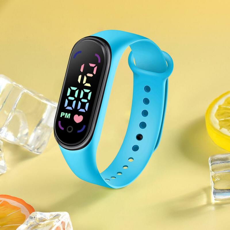 Student Children Watch Birthday Gift Electronic Watch Waterproof Sports Bracelet LED Digital Watch Silicone Strap Wristwatch