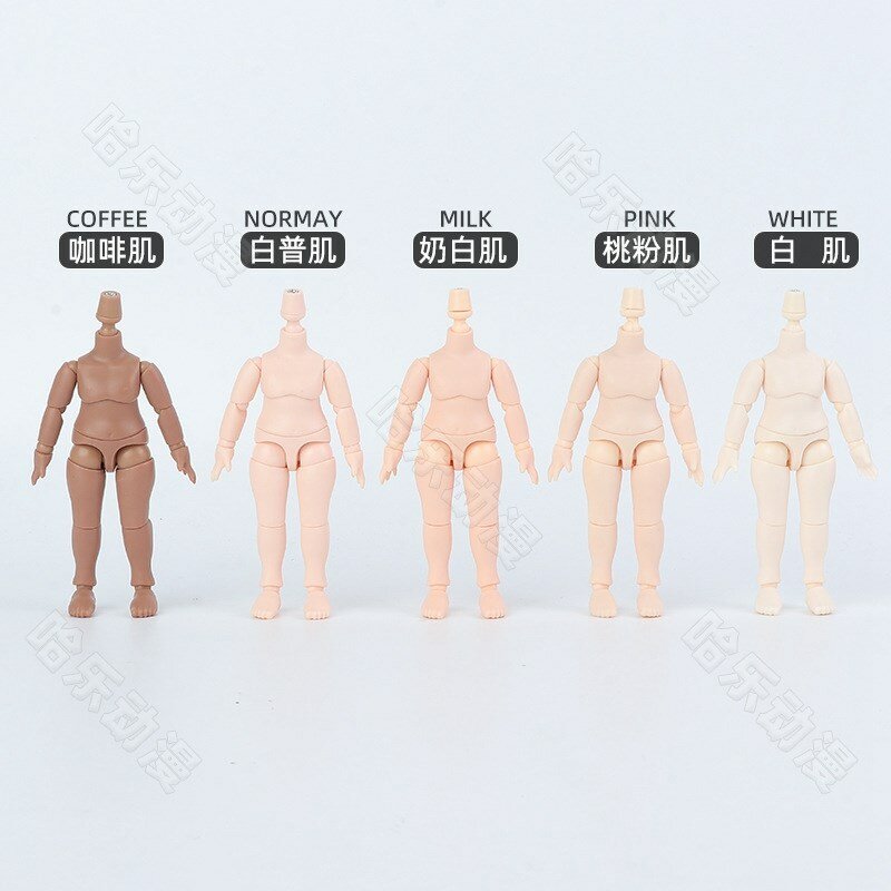 11cm Hot 5 Style bjd body YMY body for obitsu11 GSC head ob11 1/12 BJD doll body spherical joint doll toy hand group