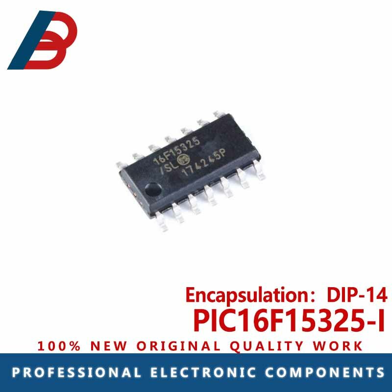 1 Buah chip mikrokontroler DIP-14 paket PIC16F15325-I