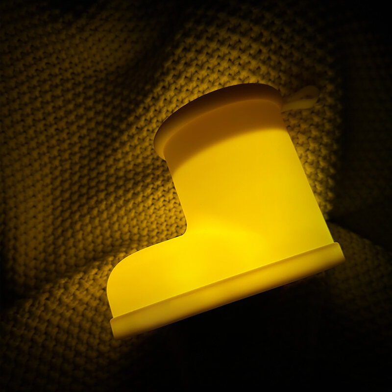 Lampu malam LED Modern, lampu malam sentuh, lampu isi ulang daya USB dengan 3 kecerahan yang dapat disesuaikan