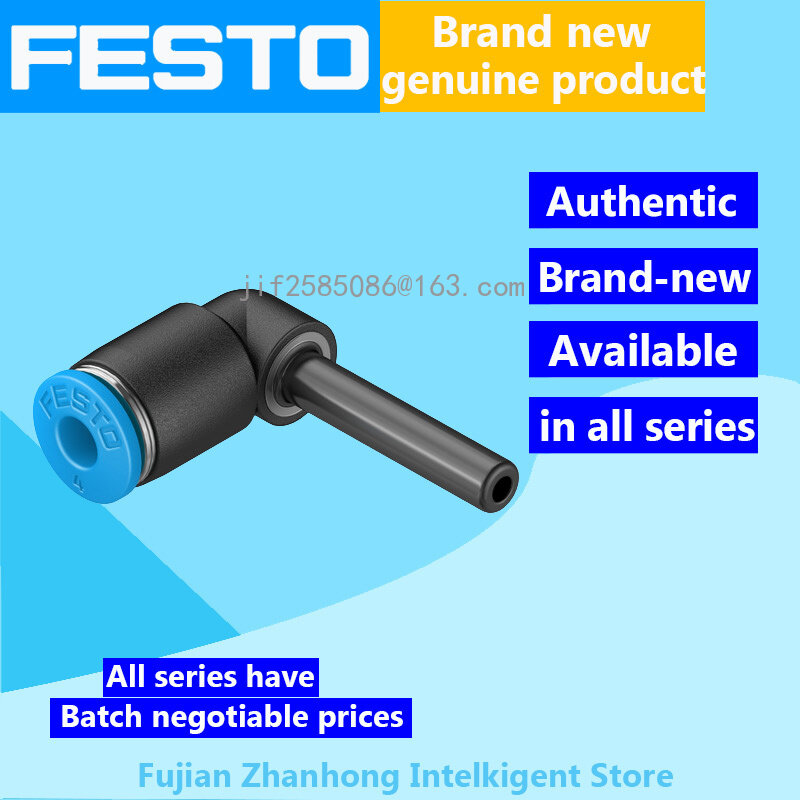 Festo original original 8,153050 QSL-1/4-8,153051 QSL-3/8-100 QSL-1/4-10,10 teil/satz, in allen Serien erhältlich, preis verhandelbar