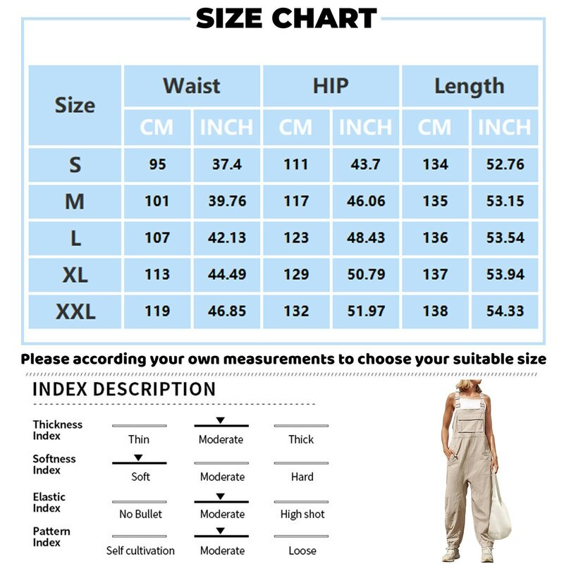 Women's Overalls Jumpsuits Casual Loose Adjustable Straps Bib Long Pant Jumpsuits With Pockets New Solid Color All-match Rompers