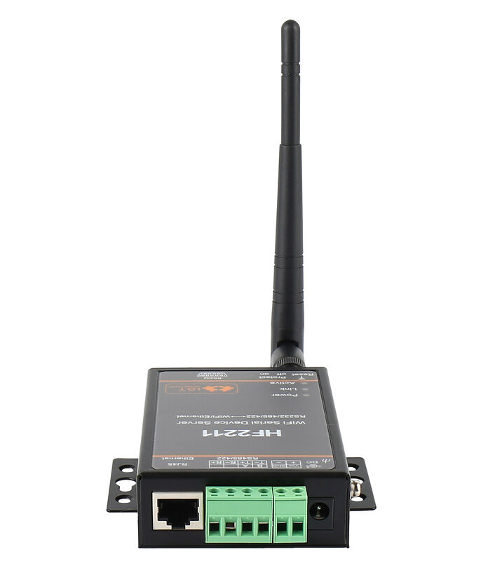 3set seri ke WiFi RS232/RS485/RS422 ke WiFi/modul konverter Ethernet untuk transmisi Data otomatisasi Industri