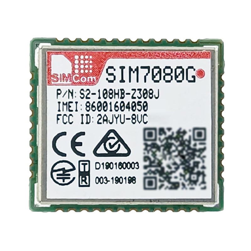 SIMCOM 멀티 밴드 CAT-M 및 NB-IoT 듀얼 모드 모듈 솔루션, SIM868 과 호환되는 SMT 타입, SIM7080G